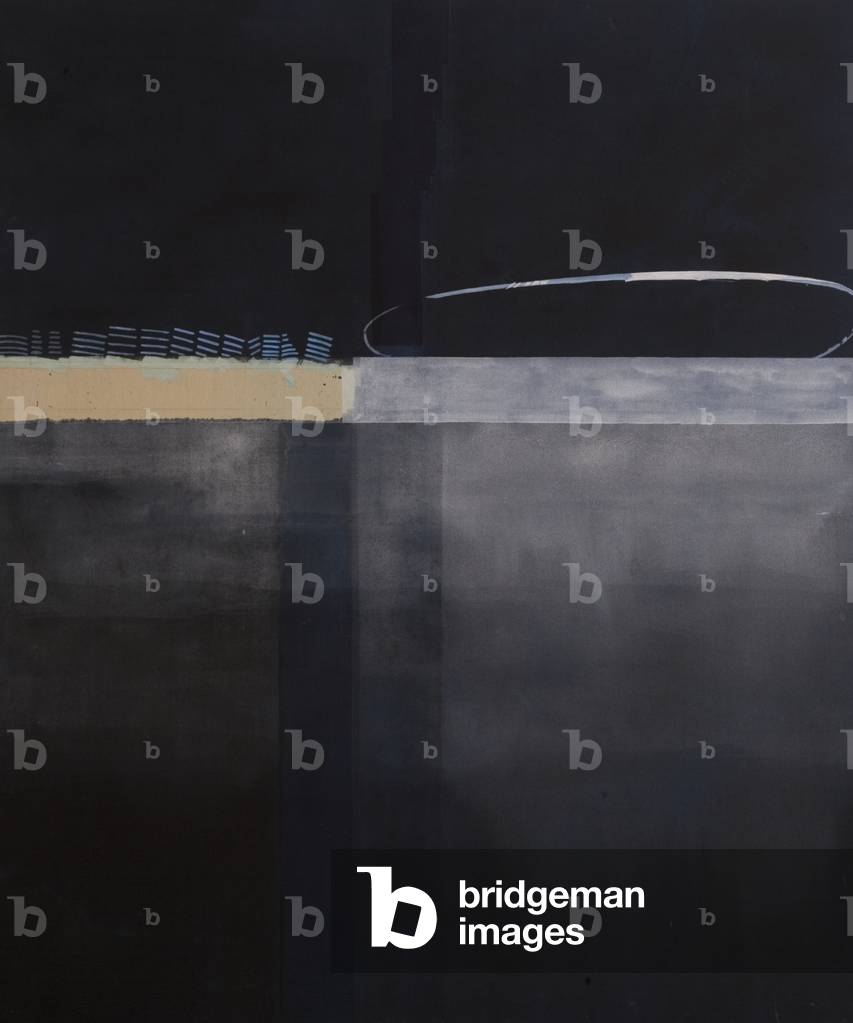 Bolt in the Blue, 1968 (acrylic on canvas)