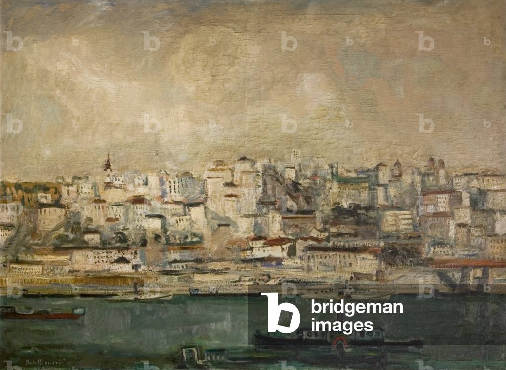 Beograd, 1952 (oil on canvas)