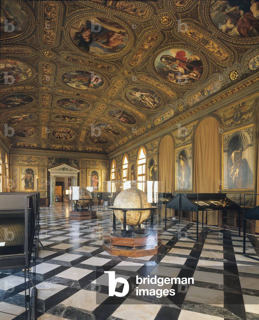 View of the Sala della Libreria, Biblioteca Nazionale Marciana, Venice, Italy (photo)