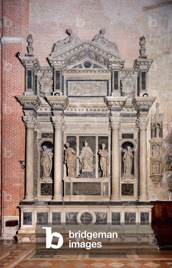 Tomb of Doge Loredan, Chiesa dei Santi Giovanni e Paolo, Venice, Italy (photo)