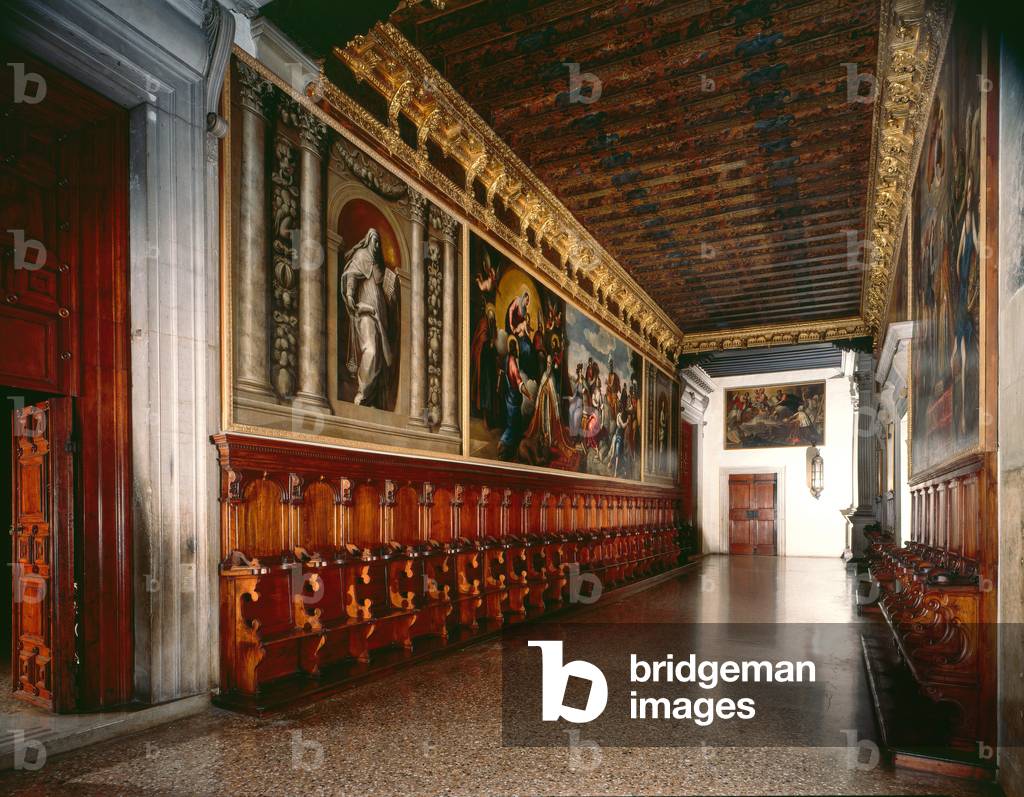 View of the Liagò, Palazzo Ducale, Venice, Italy (photo)
