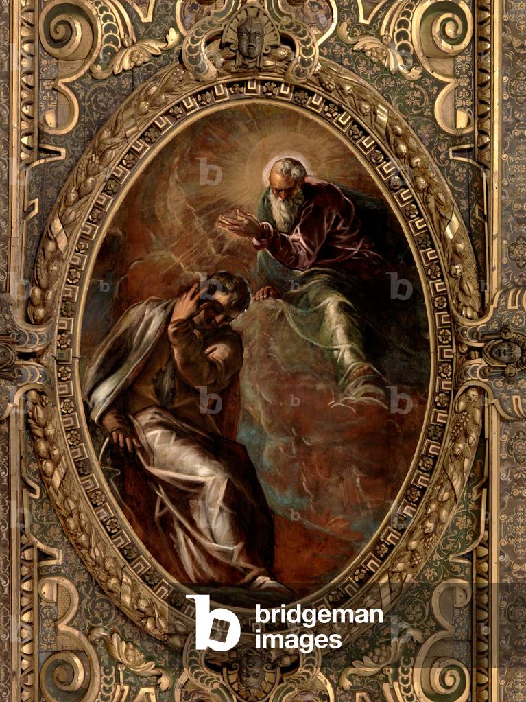 God Appears to Moses, c.1570 (oil on canvas)