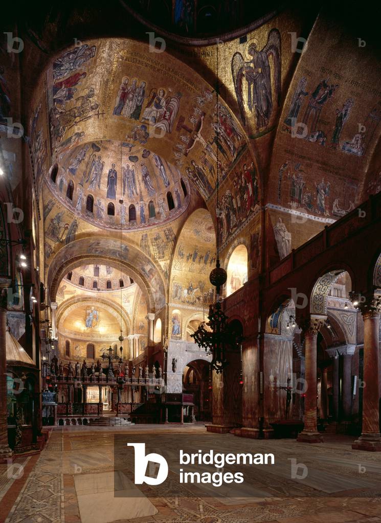 General View of St Mark's Basilica, Venice, Italy (photo)