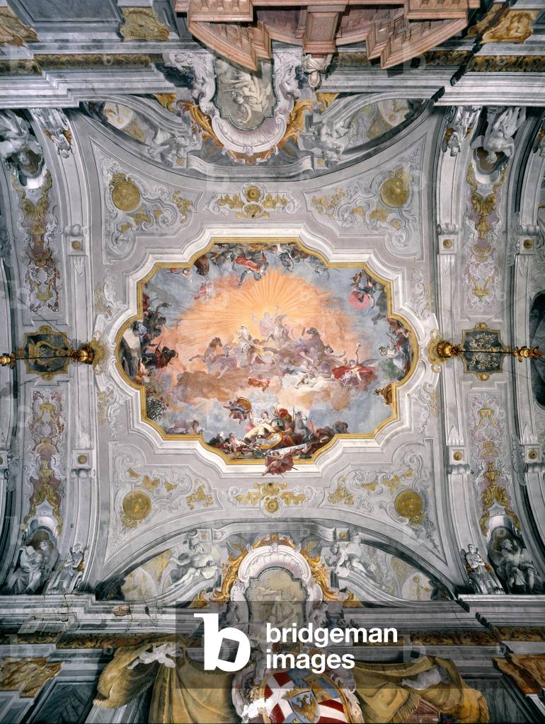 Allegory of the Four Corners of the World, 1753 (fresco)