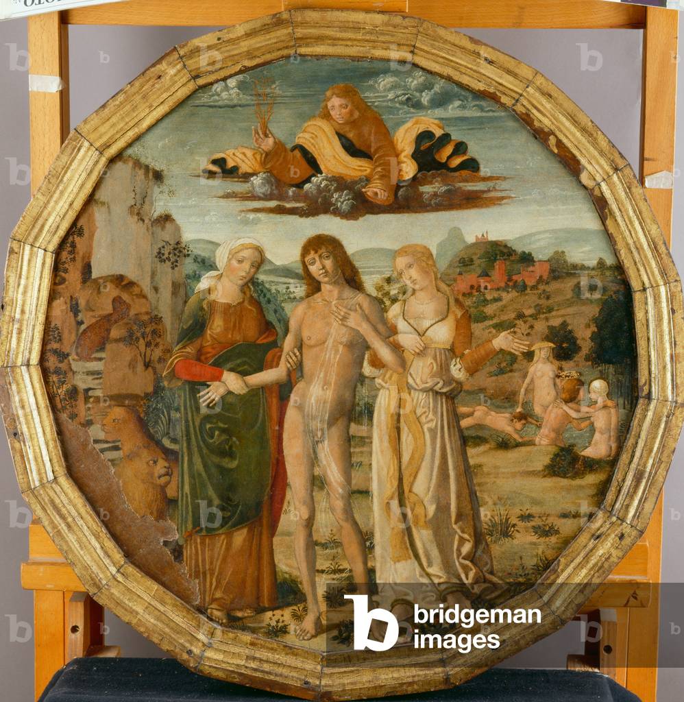 A Young Man between Virtue and Vice