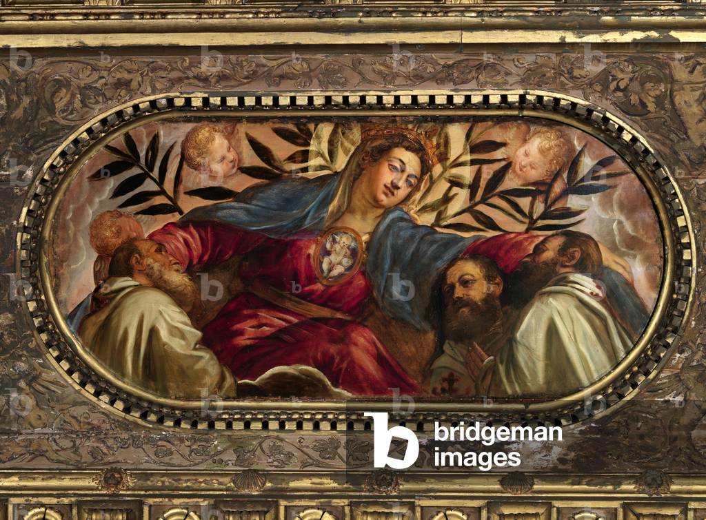 Allegory of the Scuola della Misericordia, c.1564 (oil on canvas)