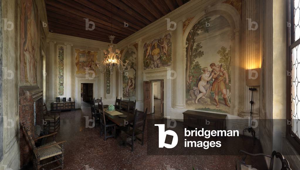 Room of Venus, Villa Emo, Fanzolo, Veneto, Italy (photo)