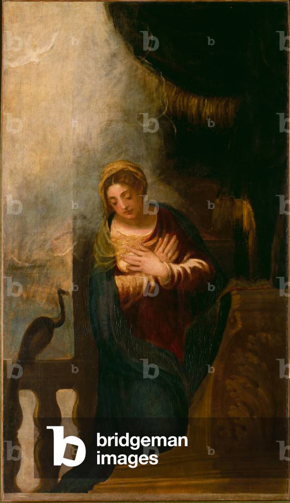 Annunciation (oil on canvas)