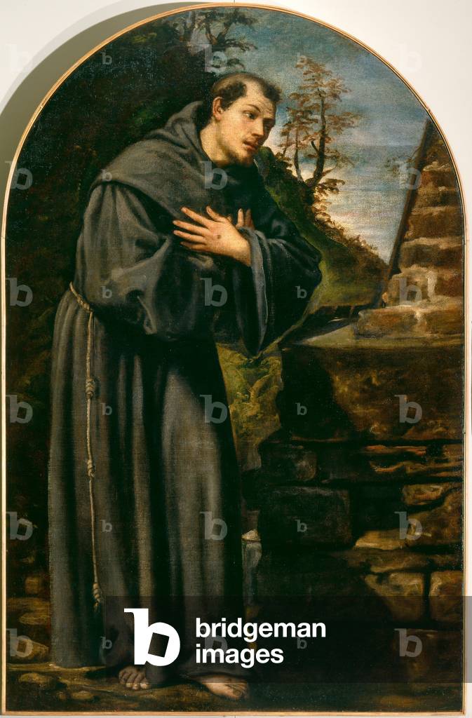 Saint Francis (oil on canvas)