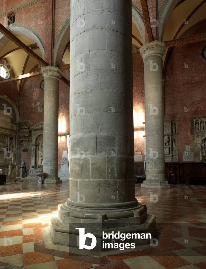 Interior View of Chiesa dei Santi Giovanni e Paolo,Venice, Italy