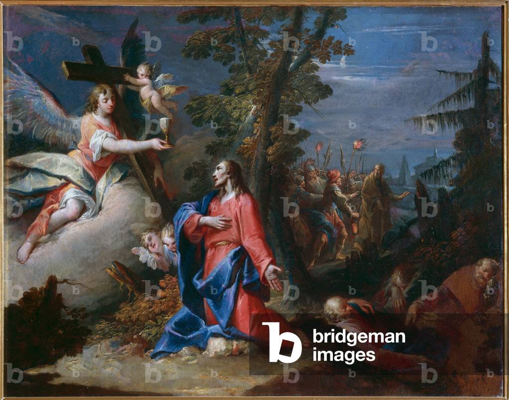 Jesus Christ on the Mount of Olives