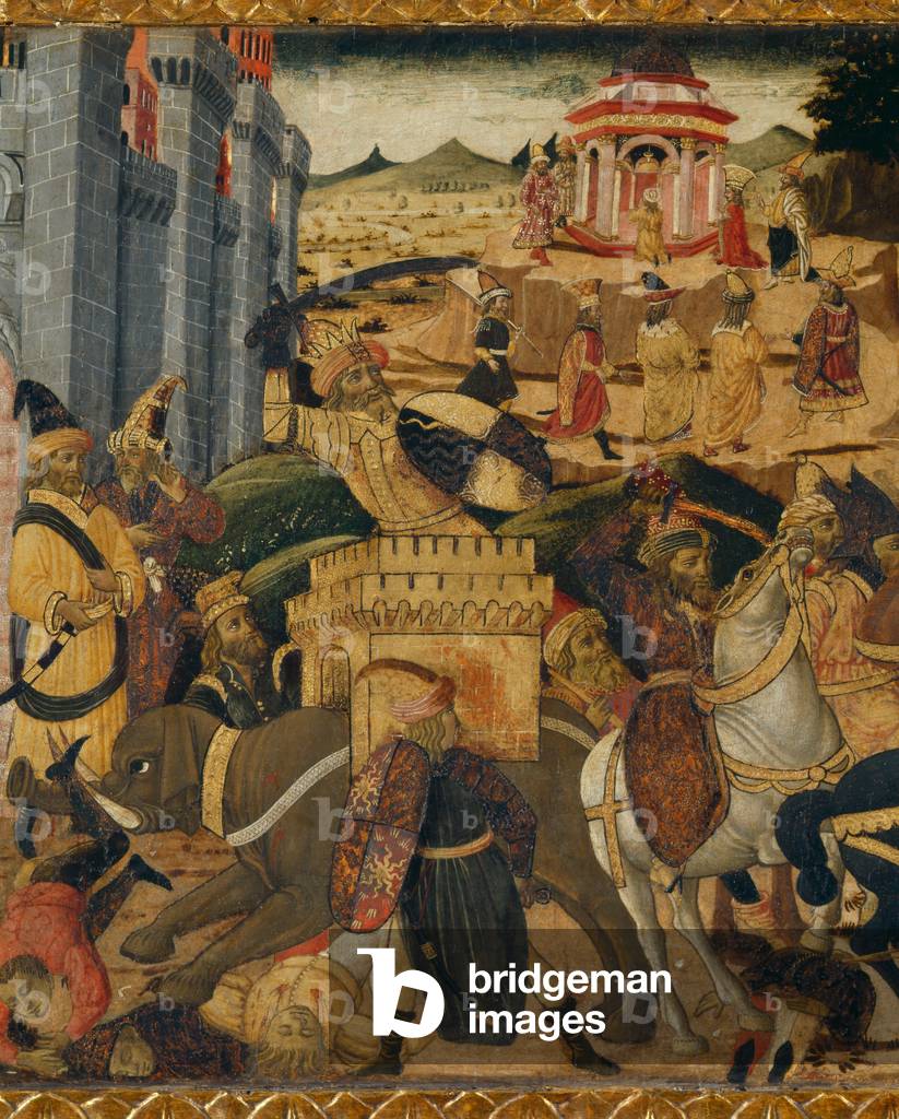 Alexander the Great and the construction of the city of Alessandria, detail of 3472817