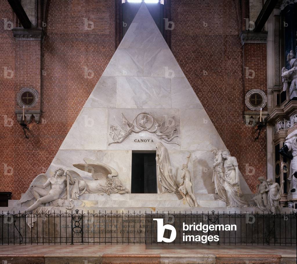 Funerary Monument to Antonio Canova, Chiesa di Santa Maria dei Frari, Venice, Italy (photo)