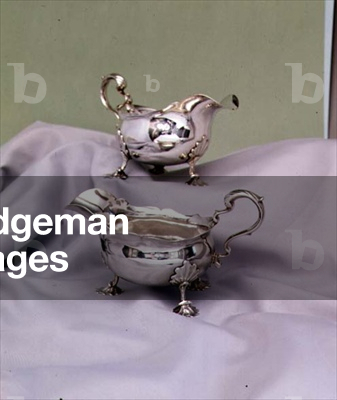 Pair of sauce boats, George Hunter, c.1755 (silver)