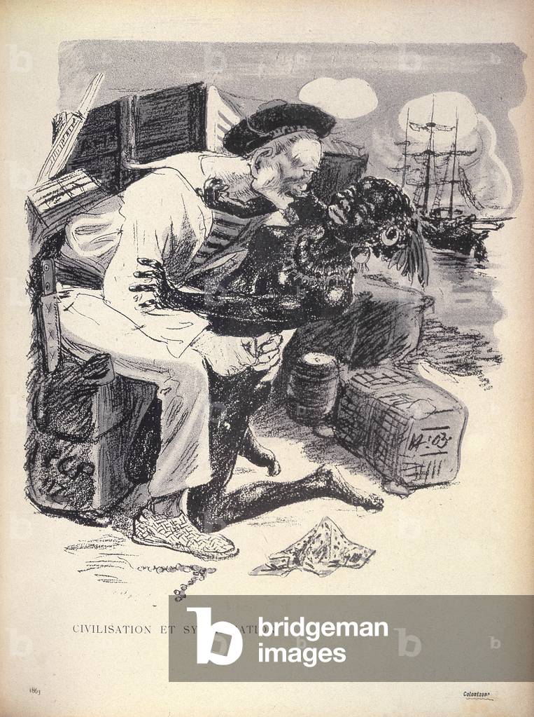 "Civilisation et Syphilisation", 1903 di Eugene Cadel