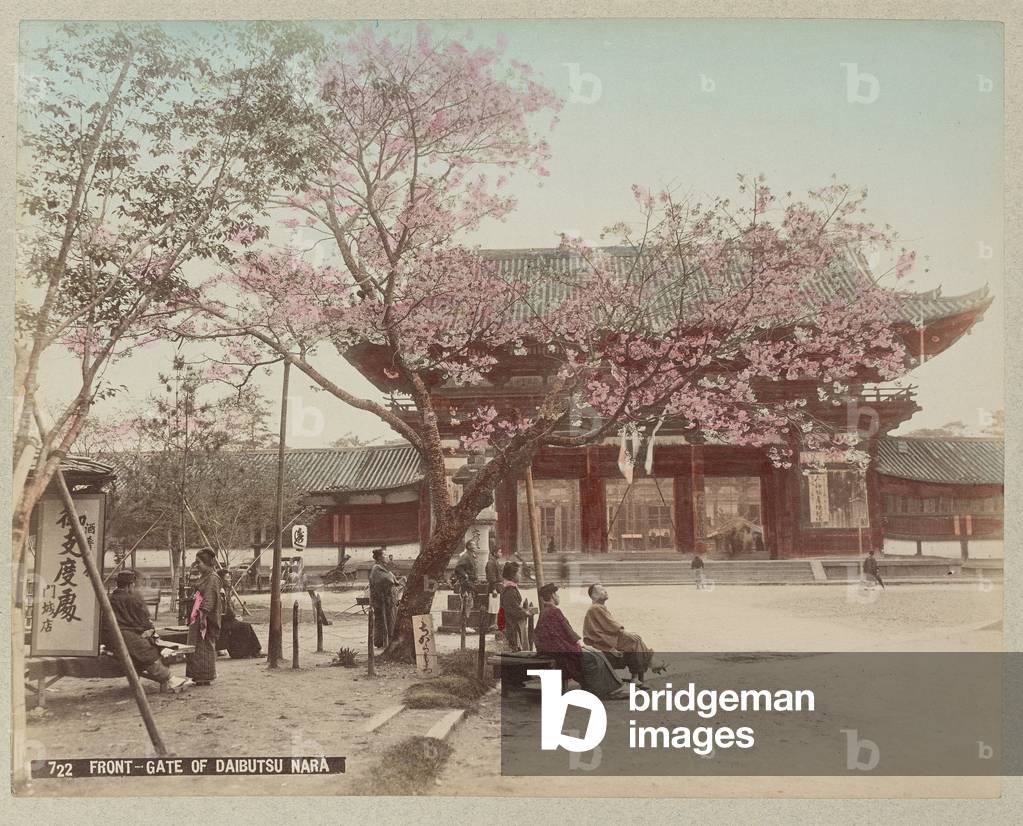 Front Gate of Daibutsu Nara - Japan 1880-1910 (photo)