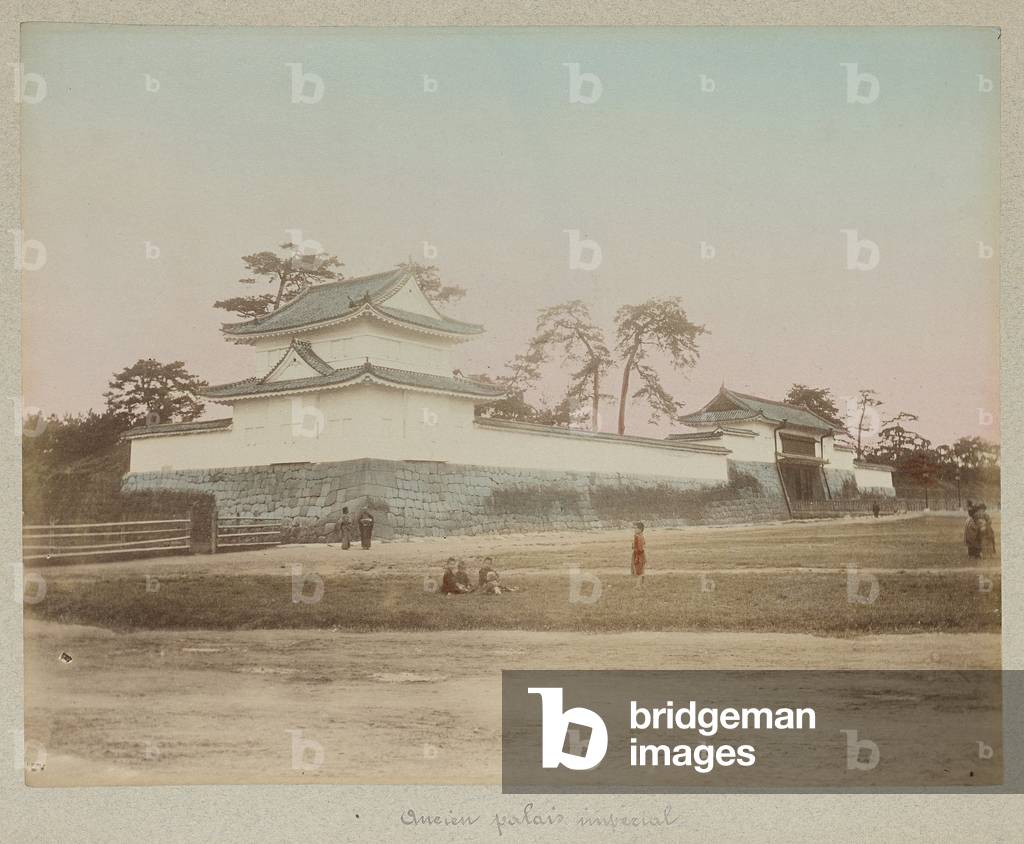 Old Imperial Palace - Japan 1880-1910 -