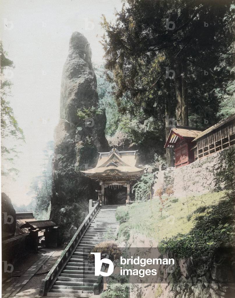 Haruna - Japan 1880-1910 - Hand coloured photo