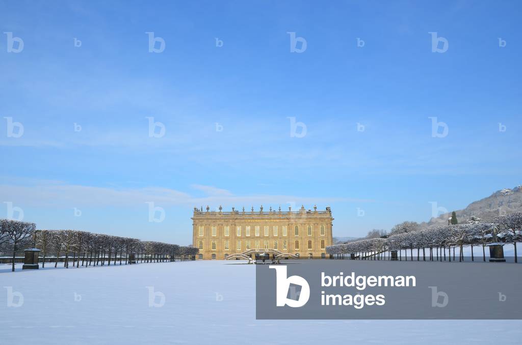 South Front, Chatsworth House, Derbyshire (photo)