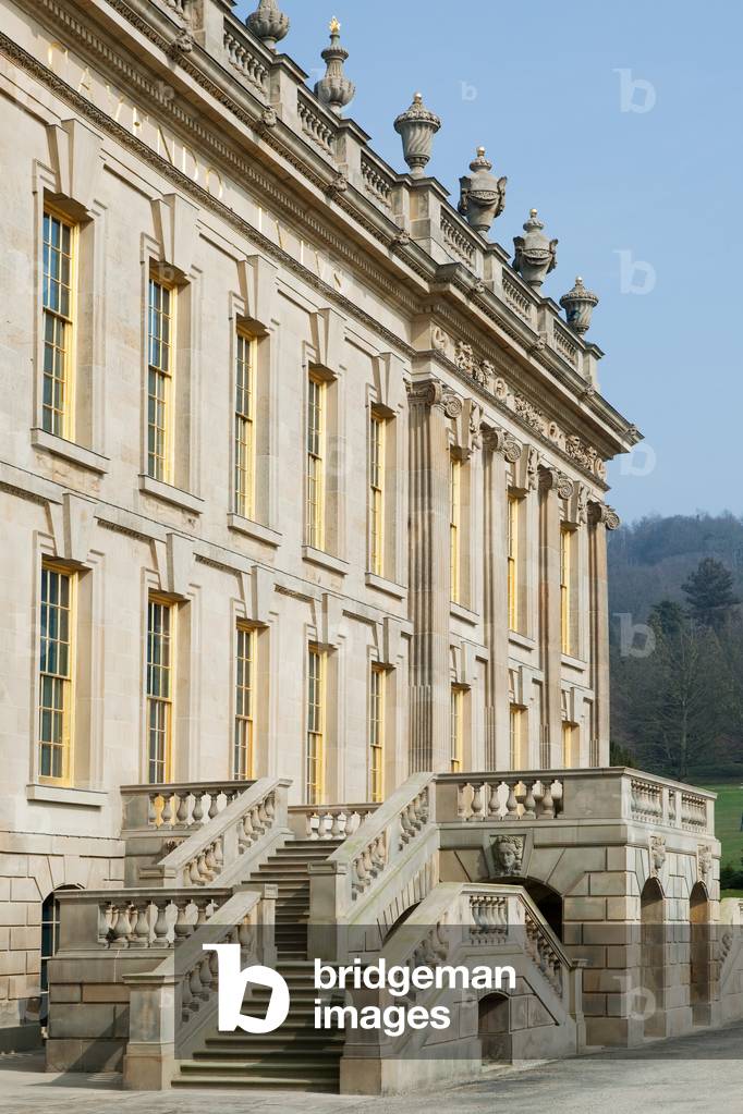 South Front, Chatsworth House, Derbyshire (photo)