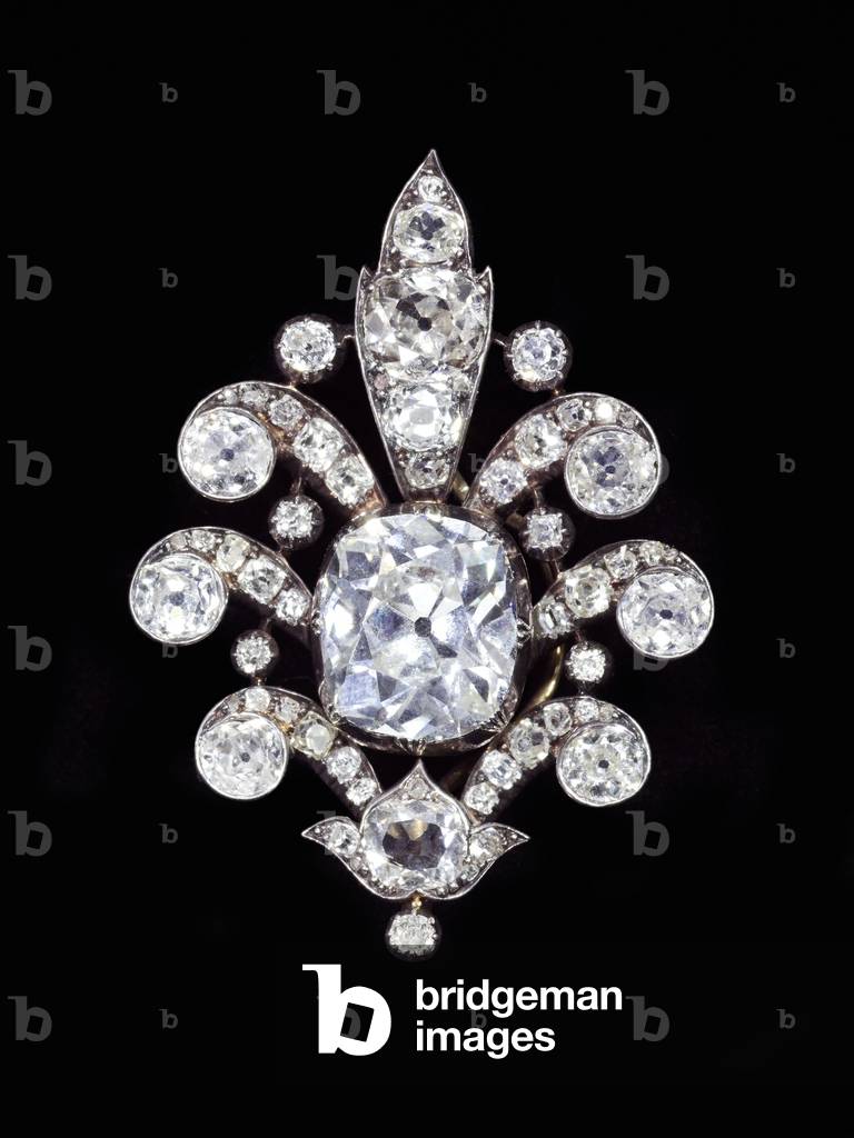 Devonshire Coronet Centrepiece, c.1870 (diamond, silver & gold)