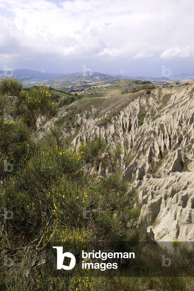 Calanchi nature reserve, Atri, Abruzzo, Italy