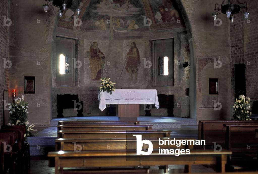 San Cristoforo church, Naviglio Grande, Milan, Lombardy, Italy.