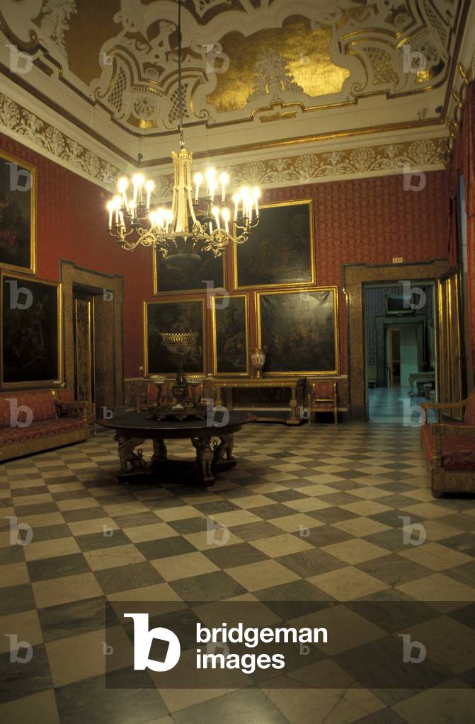 Interior of Palazzo Reale, Naples, Campania, Italy