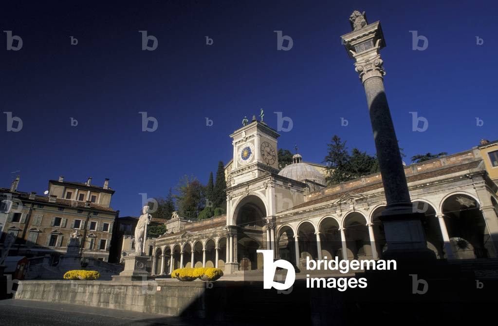 Libertà square, Udine, Friuli Venezia Giulia, Italy