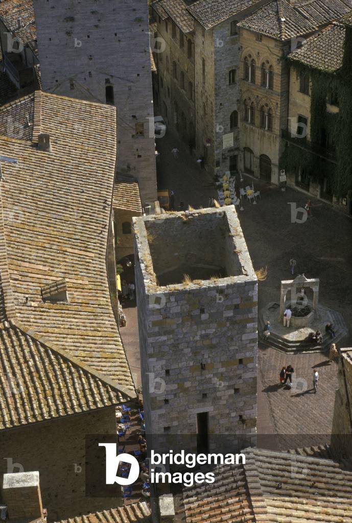 Tower, San Gimignano, Tuscany, Italy