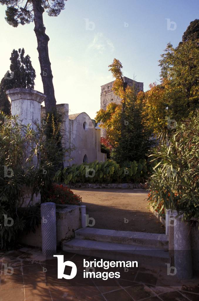 Villa Rufolo, Ravello, Amalfi coast, Campania, Italy.