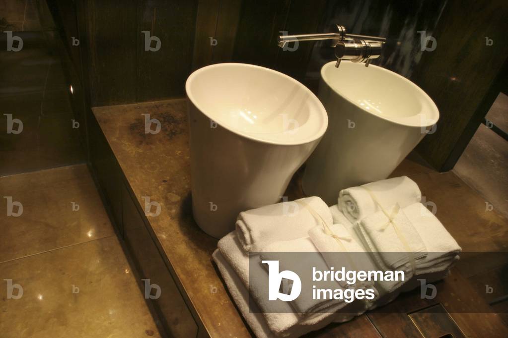 Toilet, Straf design hotel, Milan, Lombardy, Italy