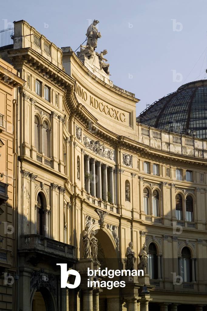 Umberto I gallery, Historic centre, Naples, campania, Italy