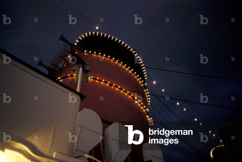 RMS Queen Mary tourist attraction, Long Beach, California, United States of America, North America