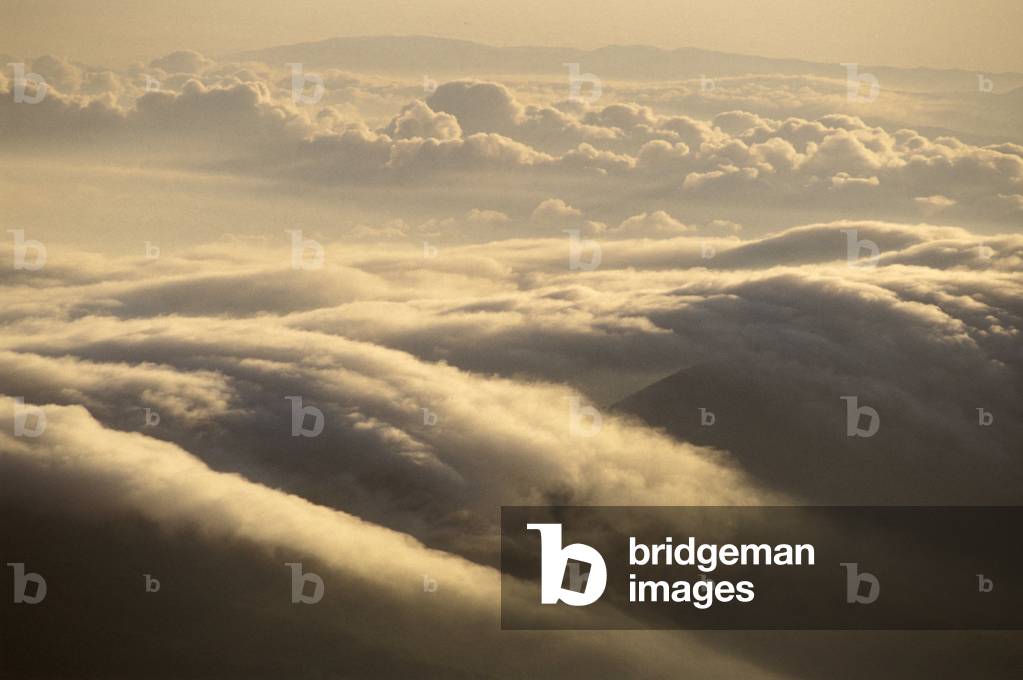 Panoramic view from the top, Montalto, Aspromonte, Calabria, Italy