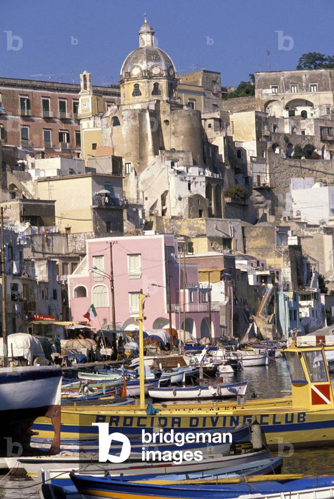 Corricella, Procida island, Campania, Italy