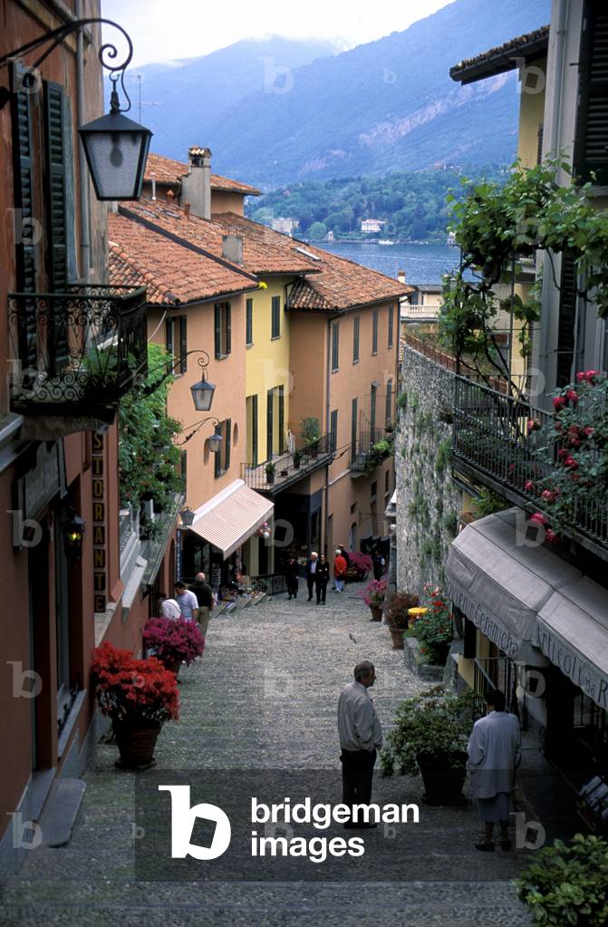 Serbelloni lane, Bellagio, Lombardy, Italy