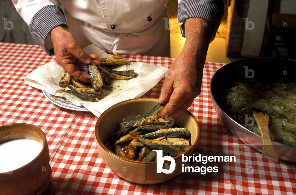 Pilchards, Venice, Veneto, Italy