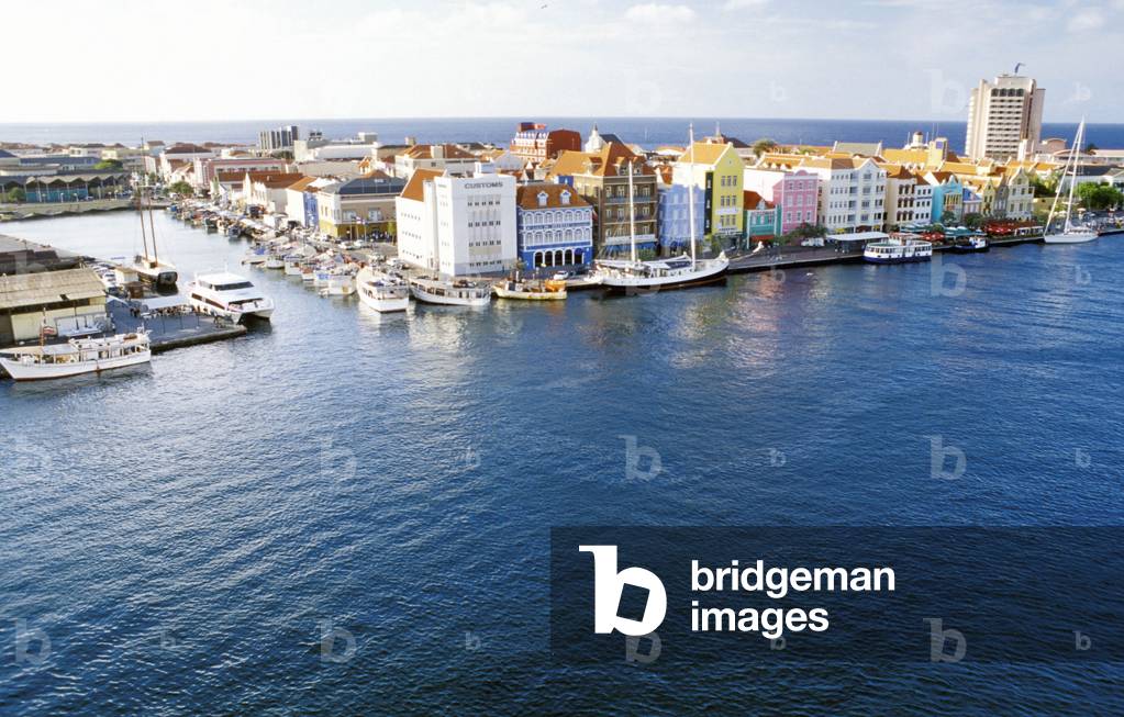 Cityscape, Curaçao, Netherlands Antilles, Caribbean, Central America