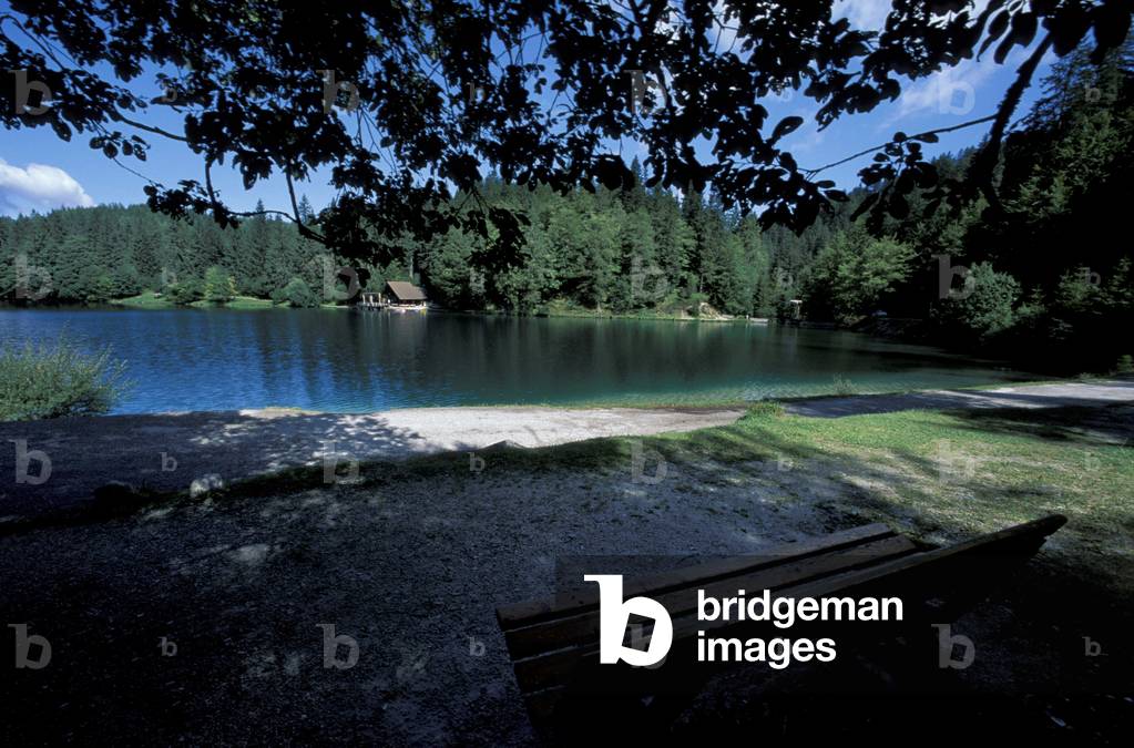 Fusine lake, Tarvisio, Friuli Venezia Giulia, Italy