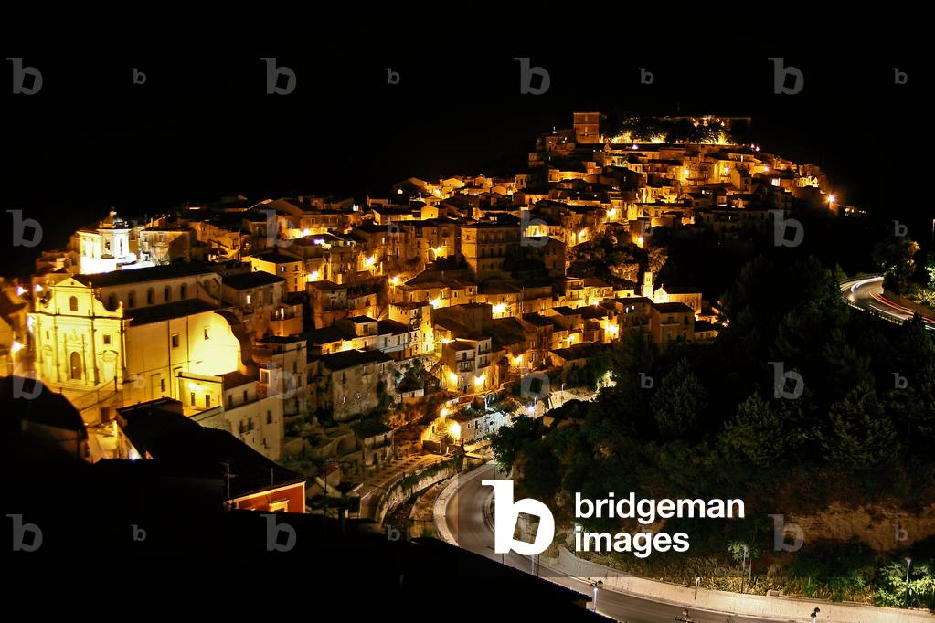 Cityscape, Ragusa Ibla, Sicily, Italy
