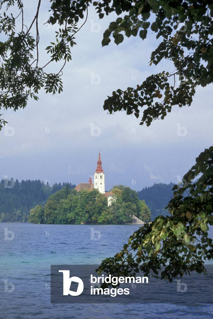 lake and isle, bled, slovenia