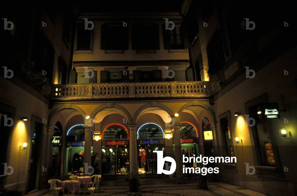 Daniel Hechter clothes shop, Milan, Lombardy, Italy