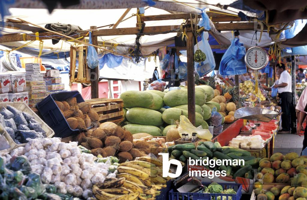 Market, Curaçao island, Netherlands Antilles, Caribbean, Central America