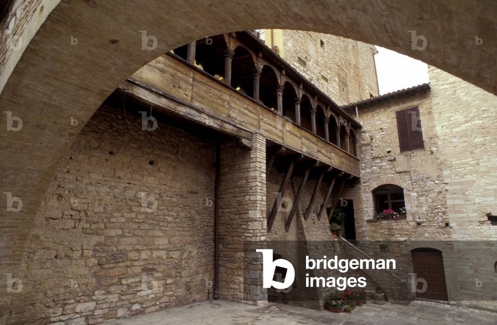 Palazzo Cruciani (XVI sec), Spello, Umbria, Italy