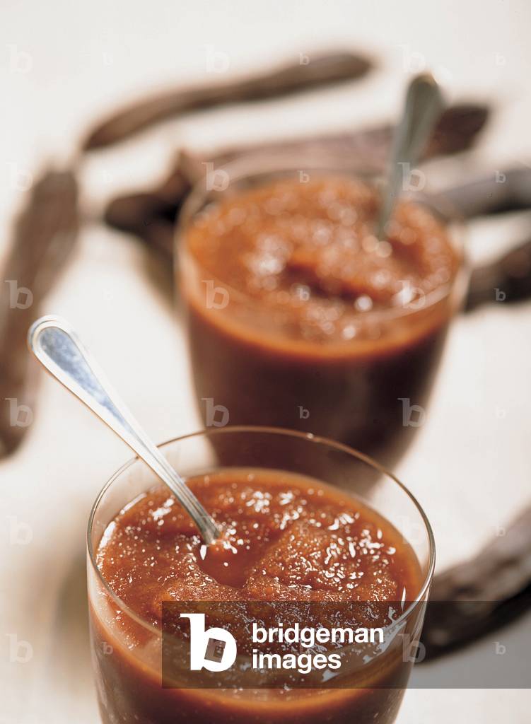 Carob granita, Italy