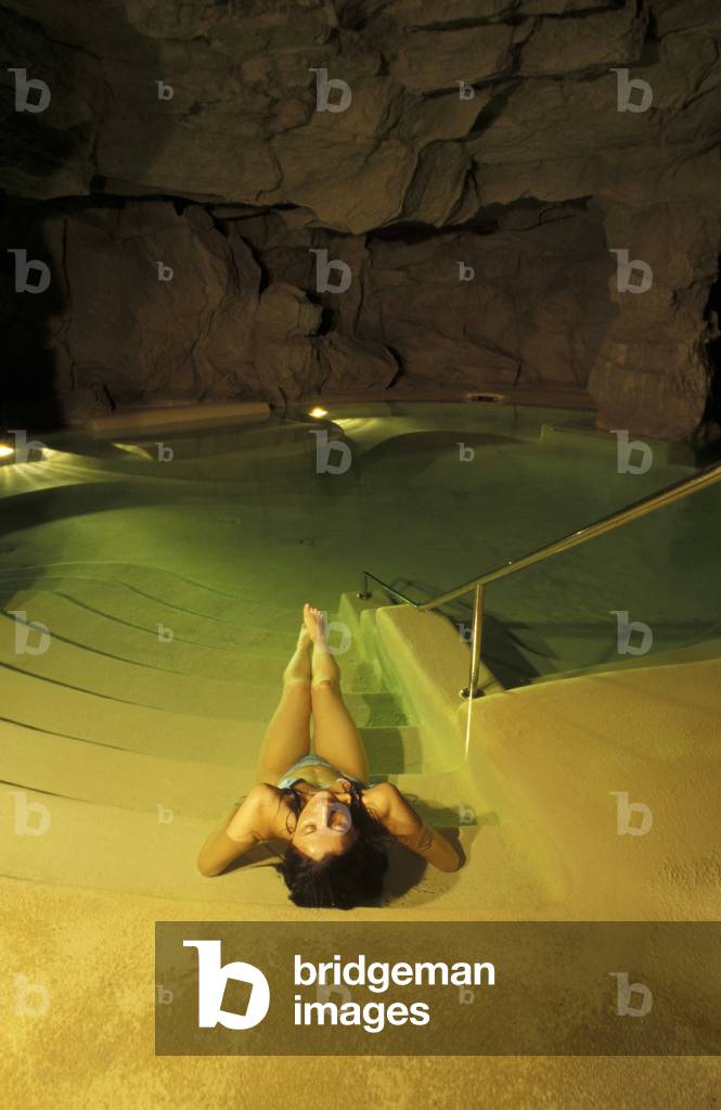 Thalassotherapy caves, Tombolo Talasso Resort, Marina di Castagneto Carducci, Tuscany, Italy