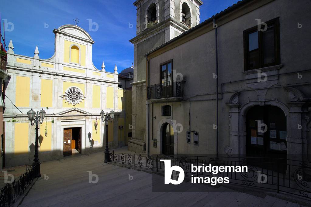 Santa Maria Maggiore church, Montemiletto, Campania, Italy