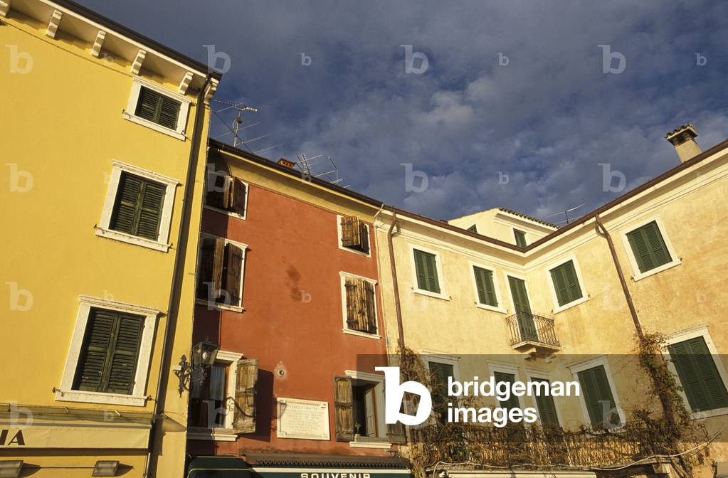 Square, Garda, Veneto, Italy