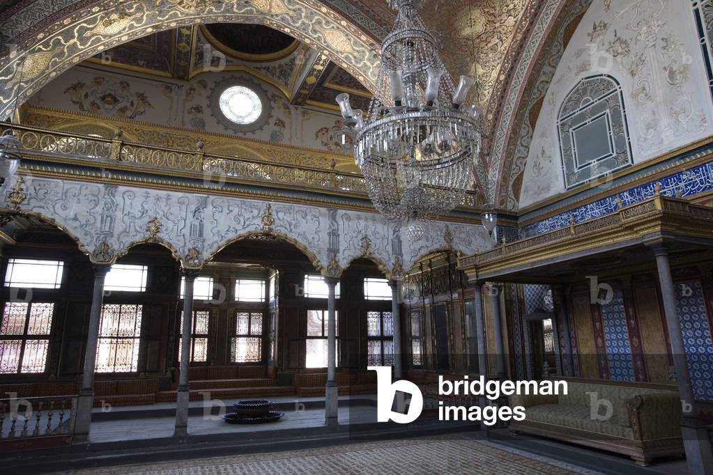 Imperial Hall, Topkapi Palace, Istanbul, Turkey, Europe